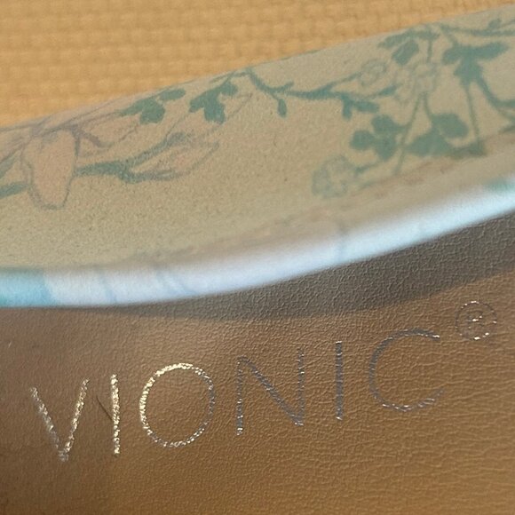 NEW (NWOT) Vionic Callisto floral leather ballet flats sz 6 - Picture 6 of 13